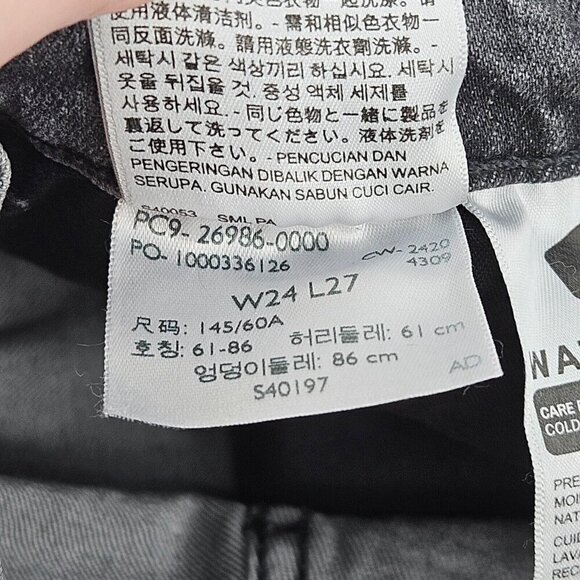 Levi’s High Waisted Taper Mom Jeans Gray Women’s Size 24 Relaxed Fit Denim - Picture 7 of 12